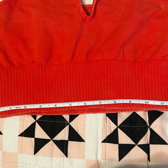 FREE PEOPLE GOOD KARMA crop top/bralette orange - Picture 5 of 7